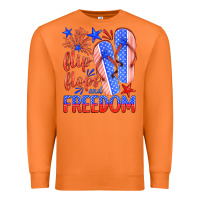 Carrot flip flops and freedom Premium Sweatshirt - HRA Design Shop