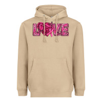 Mushroom Breast Cancer Love Heavyweight Hoodie - texasbilliewilder