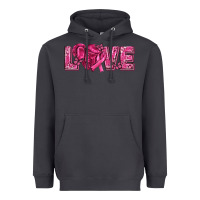 Smoke Breast Cancer Love Heavyweight Hoodie - texasbilliewilder