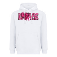 White Breast Cancer Love Heavyweight Hoodie - texasbilliewilder