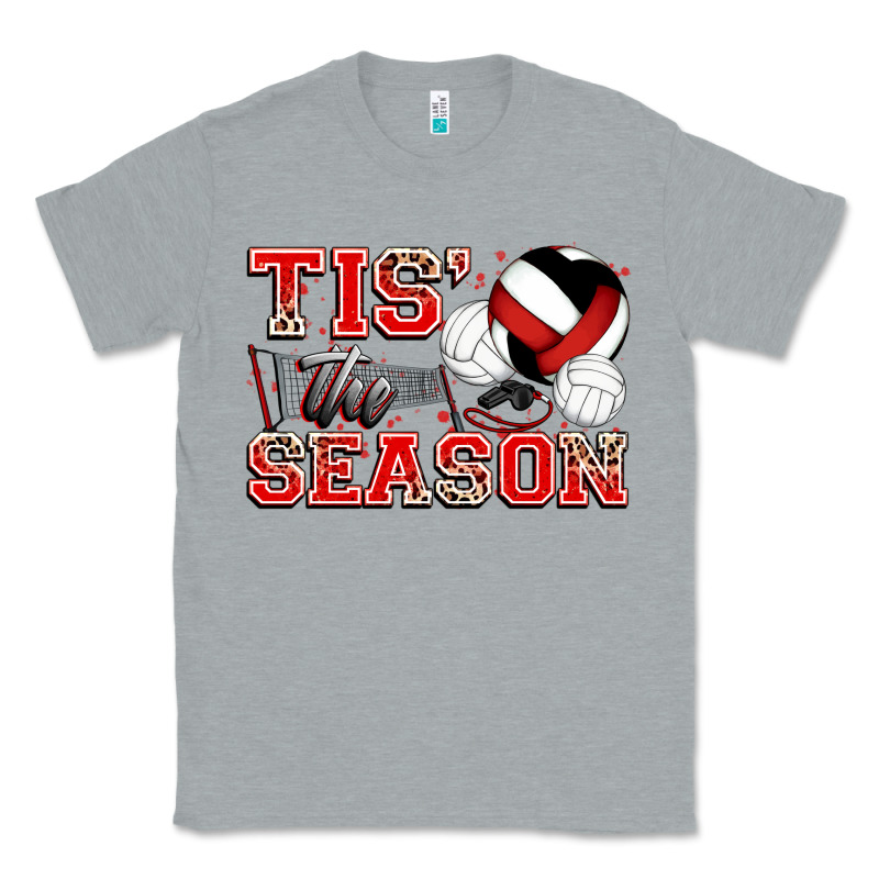 Tis' The Season Volleyball Classic Tee by Zillion Design Studio | Teevron