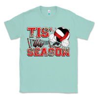 Seafoam tis' the season volleyball Classic Tee - Zillion Design Studio