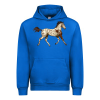 Cobalt Appaloosa Horse Urban Hoodie - LillyAllenDesigns
