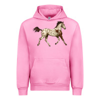 Fuchsia Pink Appaloosa Horse Urban Hoodie - LillyAllenDesigns