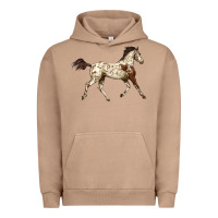Pigment Burro Appaloosa Horse Urban Hoodie - LillyAllenDesigns