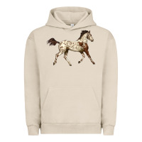 Pigment French Oak Appaloosa Horse Urban Hoodie - LillyAllenDesigns