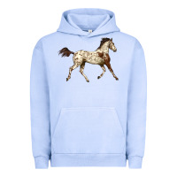 Pigment Grape Ice Appaloosa Horse Urban Hoodie - LillyAllenDesigns