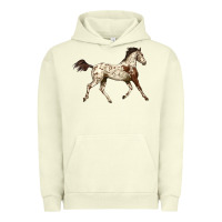 Pigment Pistachio Appaloosa Horse Urban Hoodie - LillyAllenDesigns