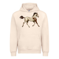 Sandshell Appaloosa Horse Urban Hoodie - LillyAllenDesigns