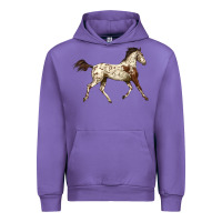 Tulip Appaloosa Horse Urban Hoodie - LillyAllenDesigns