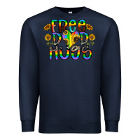Navy free dad hugs Premium Sweatshirt - CowhideDigitalArt