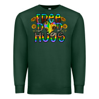 Sports Green free dad hugs Premium Sweatshirt - CowhideDigitalArt
