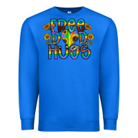 True Royal free dad hugs Premium Sweatshirt - CowhideDigitalArt