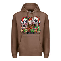 Chestnut ho ho ho heifer christmas heifers Premium Hoodie - Jasminsmagicworld