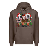 Coffee ho ho ho heifer christmas heifers Premium Hoodie - Jasminsmagicworld