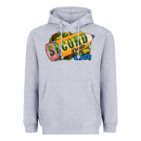 Heather Grey second grade dude Heavyweight Hoodie - RanaPortraitStore
