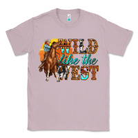 Lilac wild like west Classic Tee - texasbilliewilder