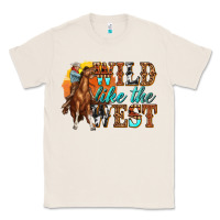 Natural wild like west Classic Tee - texasbilliewilder