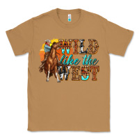 Toasted Coconut wild like west Classic Tee - texasbilliewilder