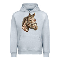 Heather Grey appaloosa horse Urban Hoodie - LillyAllenDesigns