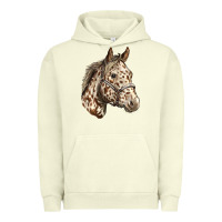 Pigment Pistachio appaloosa horse Urban Hoodie - LillyAllenDesigns