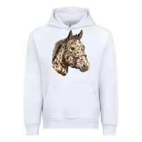 White appaloosa horse Urban Hoodie - LillyAllenDesigns