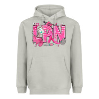 Moon Dust Breast Cancer LPN Licensed Practical Nurse Heavyweight Hoodie - texasbilliewilder