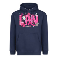 Breast Cancer Lpn Licensed Practical Nurse Heavyweight Hoodie | Teevron