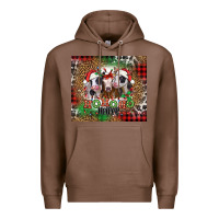 Chestnut ho ho ho heifer Christmas heifers Premium Hoodie - Jasminsmagicworld