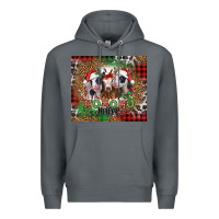Rock ho ho ho heifer Christmas heifers Premium Hoodie - Jasminsmagicworld