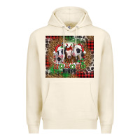 Tofu ho ho ho heifer Christmas heifers Premium Hoodie - Jasminsmagicworld