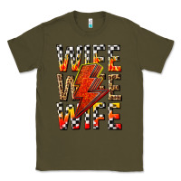 Army Green wife wife wife Classic Tee - texasbilliewilder