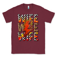 Burgundy wife wife wife Classic Tee - texasbilliewilder