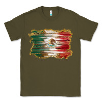 Army Green mexican flag with leopard Classic Tee - RanaPortraitStore