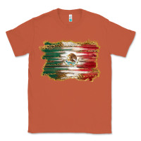 Copper mexican flag with leopard Classic Tee - RanaPortraitStore