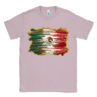 Lilac mexican flag with leopard Classic Tee - RanaPortraitStore