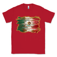 Red mexican flag with leopard Classic Tee - RanaPortraitStore