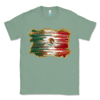 Sage mexican flag with leopard Classic Tee - RanaPortraitStore