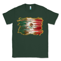 Mexican Flag With Leopard Classic Tee | Teevron