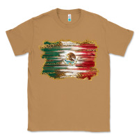 Toasted Coconut mexican flag with leopard Classic Tee - RanaPortraitStore