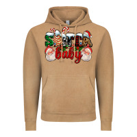 Santa Baby With Santa And Christmas Tree Cake Vintage Hoodie | Teevron