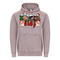 Vintage Zinc santa baby with santa and christmas tree cake Vintage Hoodie - AdoDesignShop