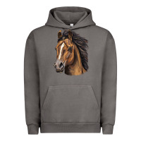 Pigment Tornado quarter horse portrait Urban Hoodie - LillyAllenDesigns
