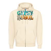 Sandshell gypsy soul Zipper Hoodie - texasbilliewilder
