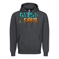 Smoke gypsy soul Zipper Hoodie - texasbilliewilder