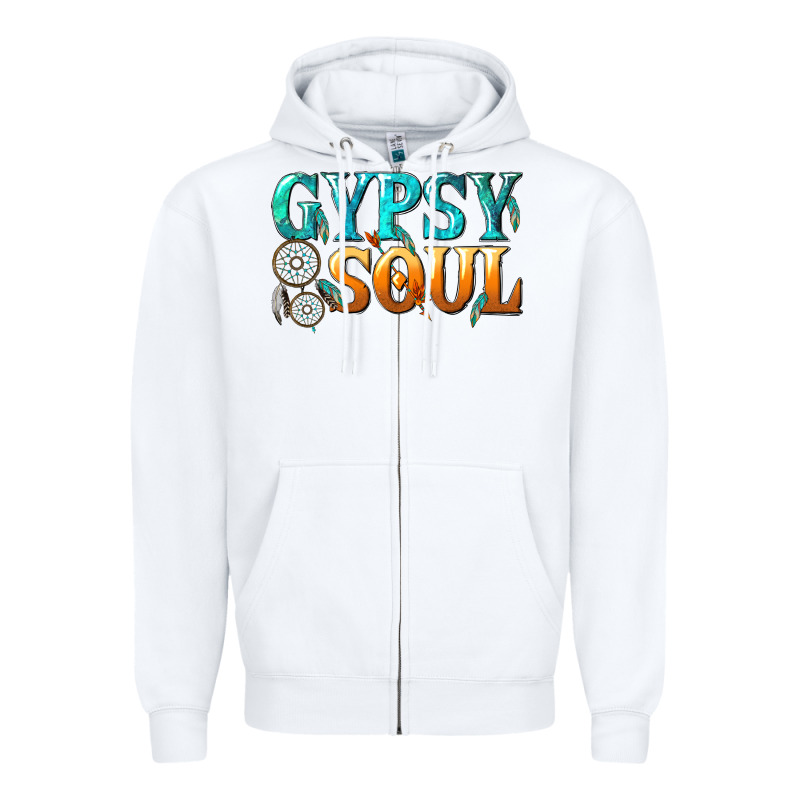 Gypsy Soul Zipper Hoodie by texasbilliewilder | Teevron