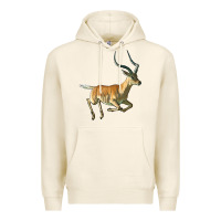 Tofu Impala Antelope Illustrations Premium Hoodie - LillyAllenDesigns
