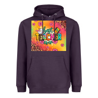 Plum best teacher ever Heavyweight Hoodie - Zillion Design Studio