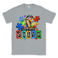 Heather Grey american football support squad autism Classic Tee - Zillion Design Studio