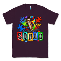 Plum american football support squad autism Classic Tee - Zillion Design Studio